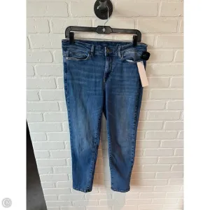 Jeans Skinny By J. Jill In Blue Denim, Size: 10p