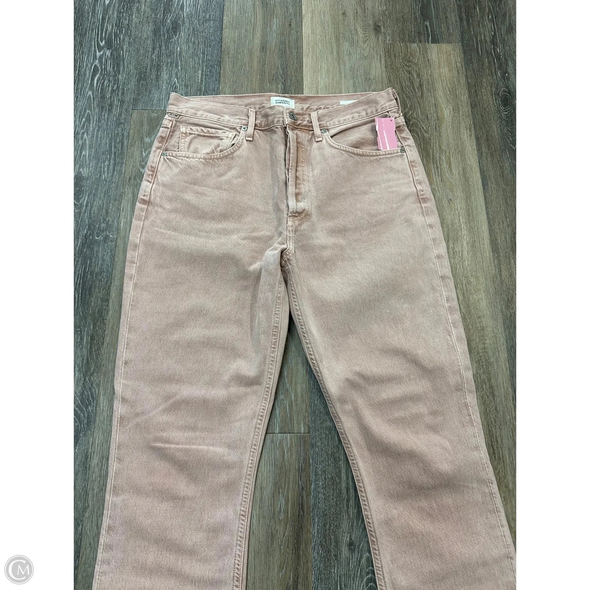 Jeans Straight By Citizens Of Humanity In Pink Denim, Size: 8/29