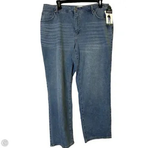 Jeans Straight By Clothes Mentor In Blue, Size: 18