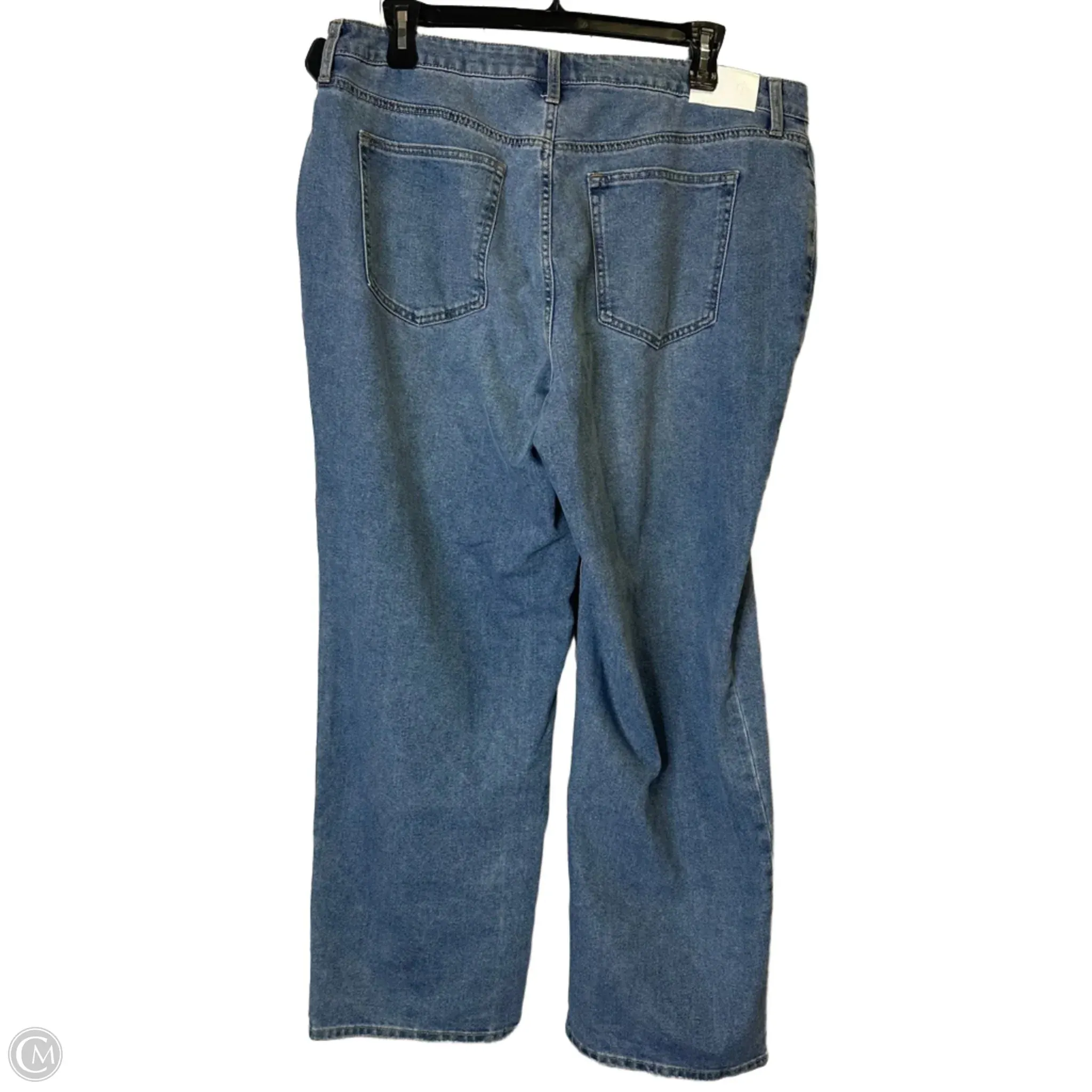 Jeans Straight By Clothes Mentor In Blue, Size: 18