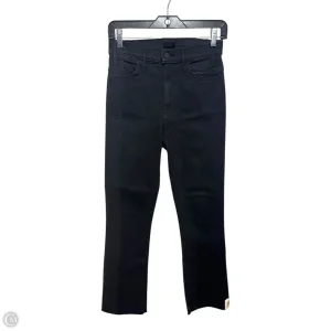 Jeans Straight By Mother In Blue Denim, Size: 2