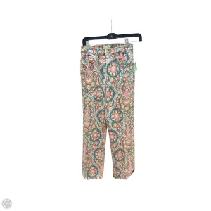 Jeans Straight By Mother In Multi-colored, Size: 24