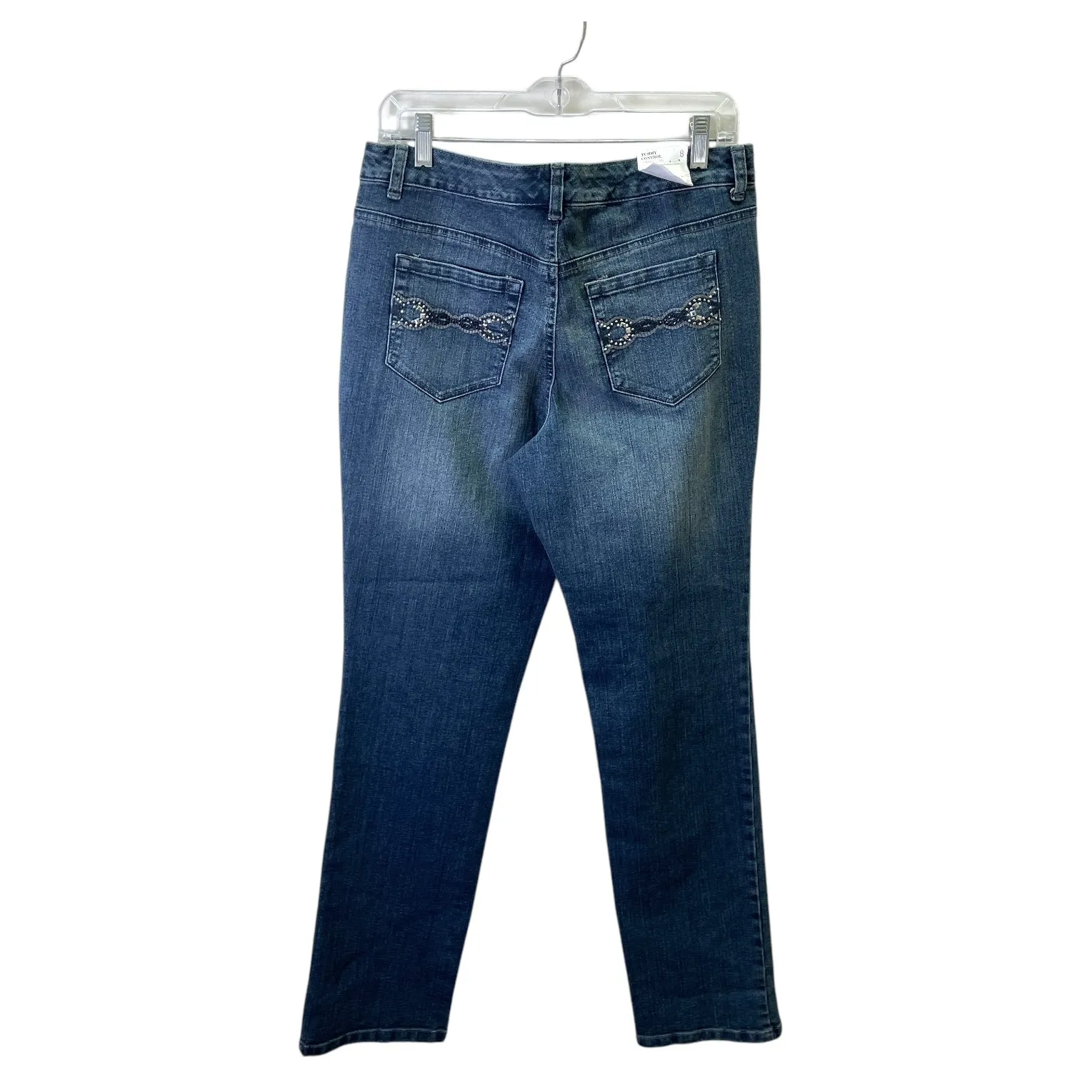 Jeans Straight By Style And Company In Black, Size:8