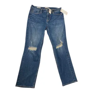 Jeans Straight By Vigoss In Blue, Size:8