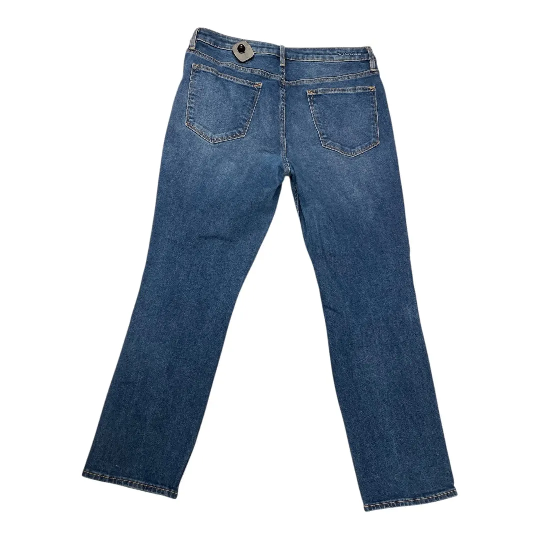 Jeans Straight By Vigoss In Blue, Size:8
