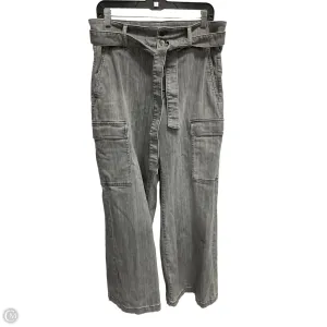 Jeans Wide Leg By White House Black Market In Black, Size: 14