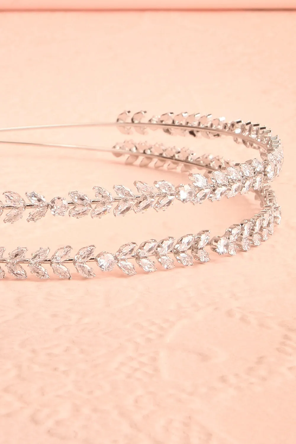 Jester | Silver Crystal Headband