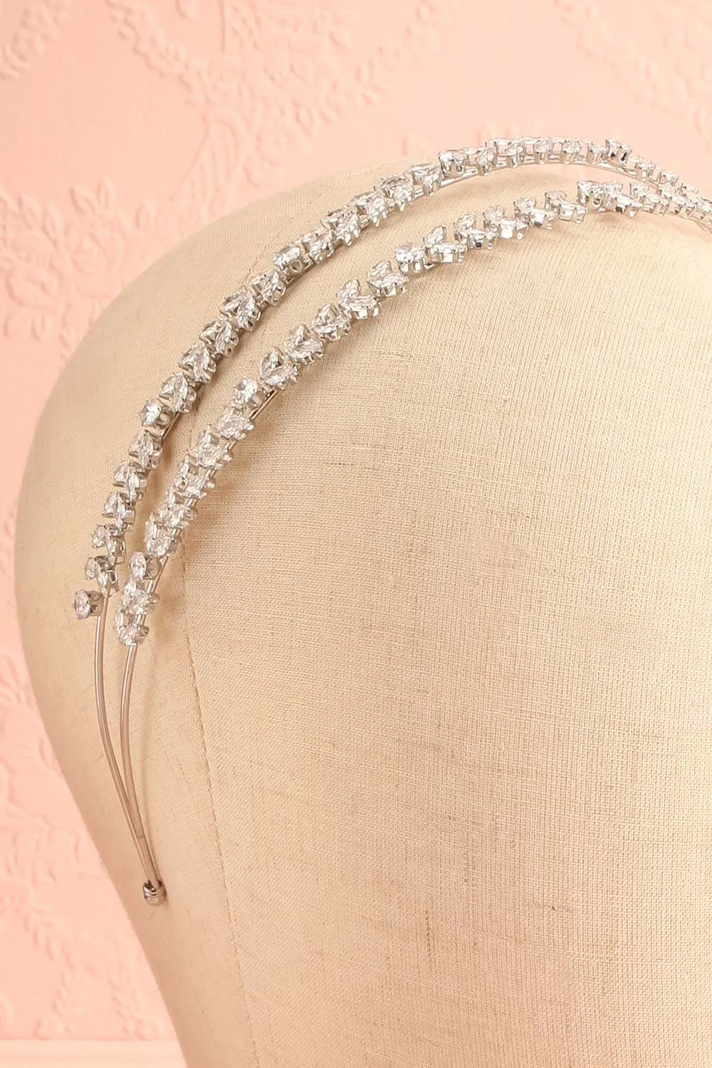 Jester | Silver Crystal Headband