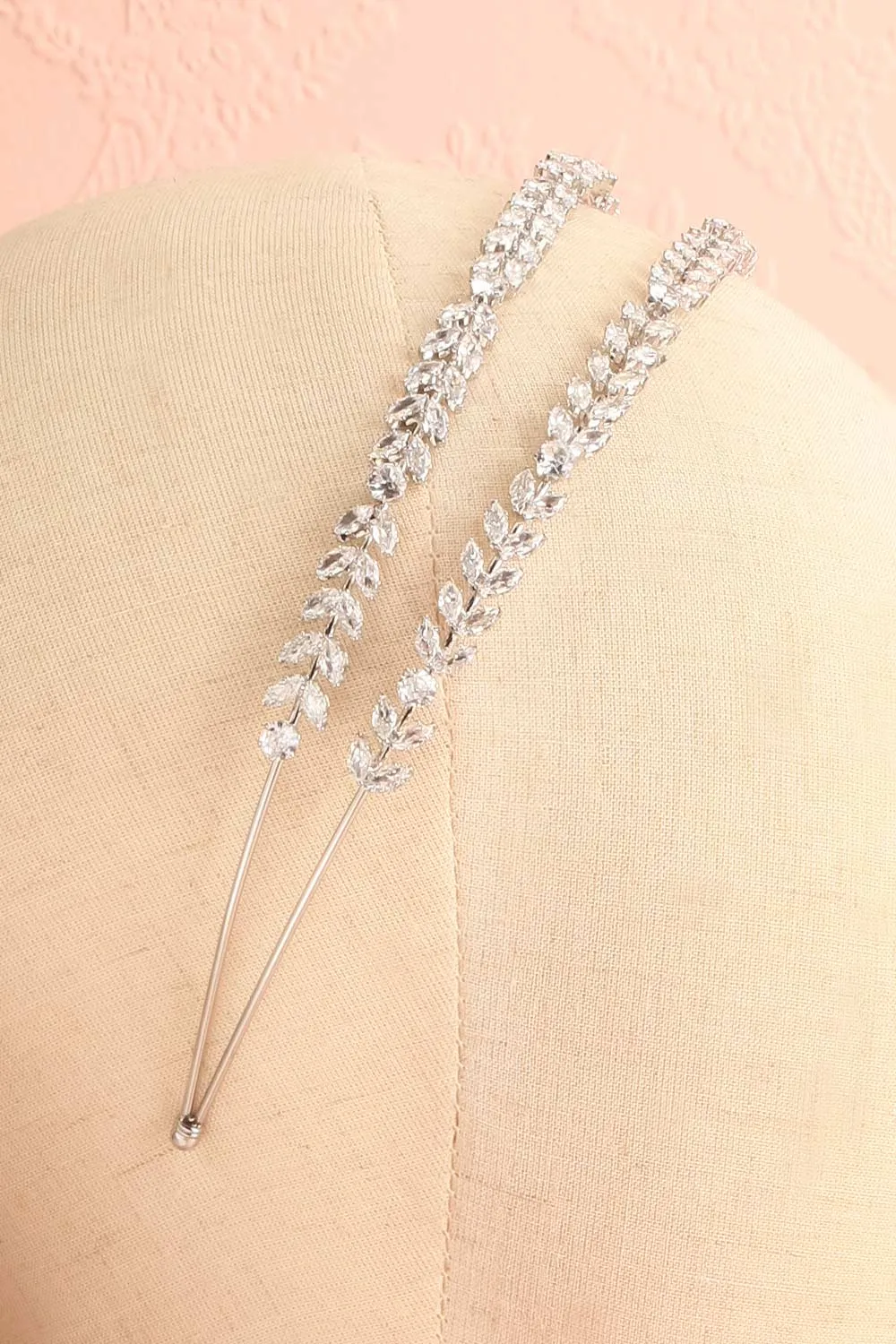 Jester | Silver Crystal Headband