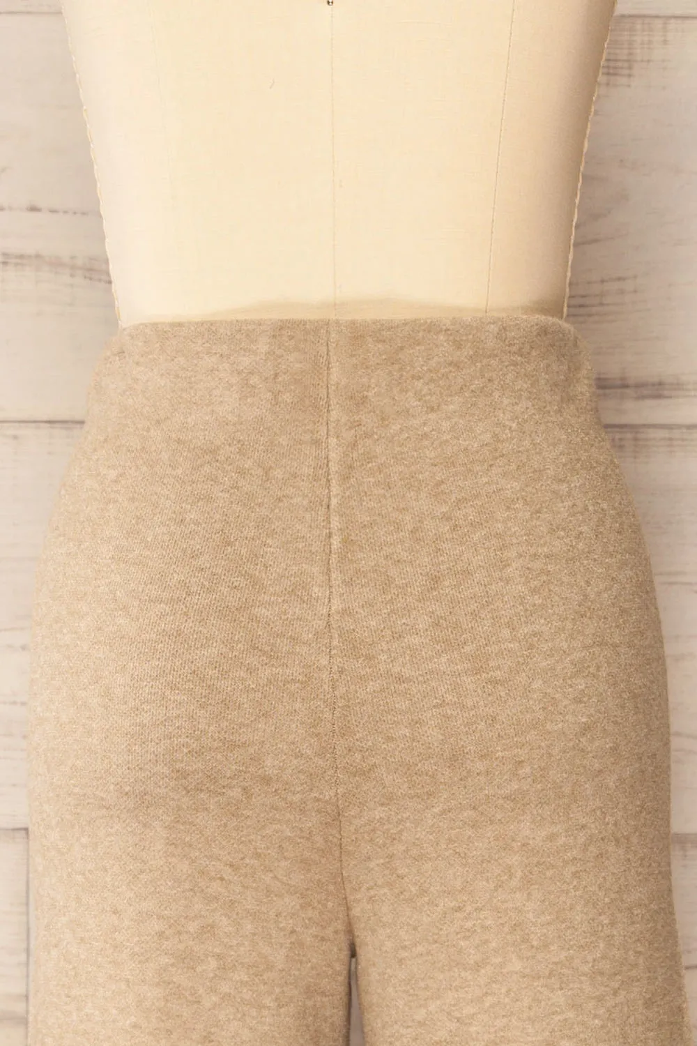Jimina | Taupe Wide Leg Loung Pants