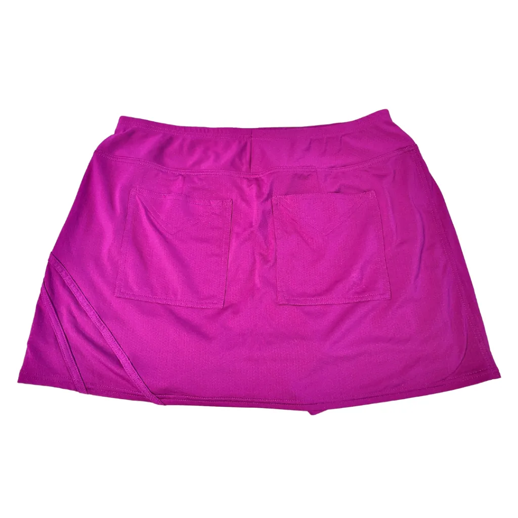 Jofit Purple Pull-On Solid Mina Golf Skort Size L MSP$90