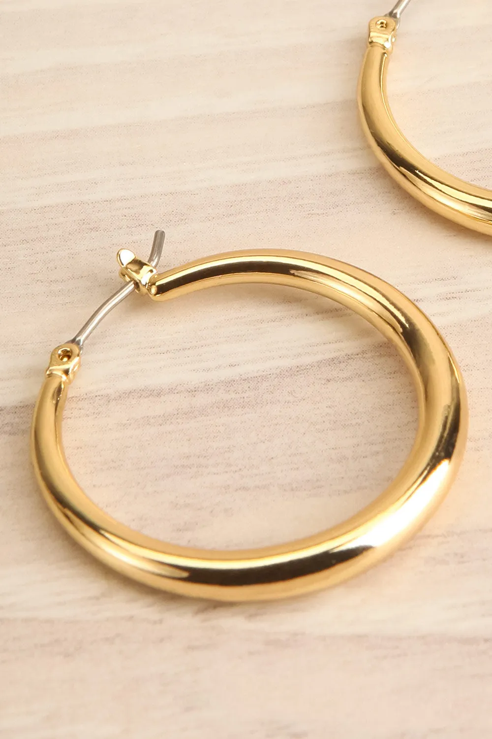 Jorun Gold | Gold-Plated Hoop Earrings
