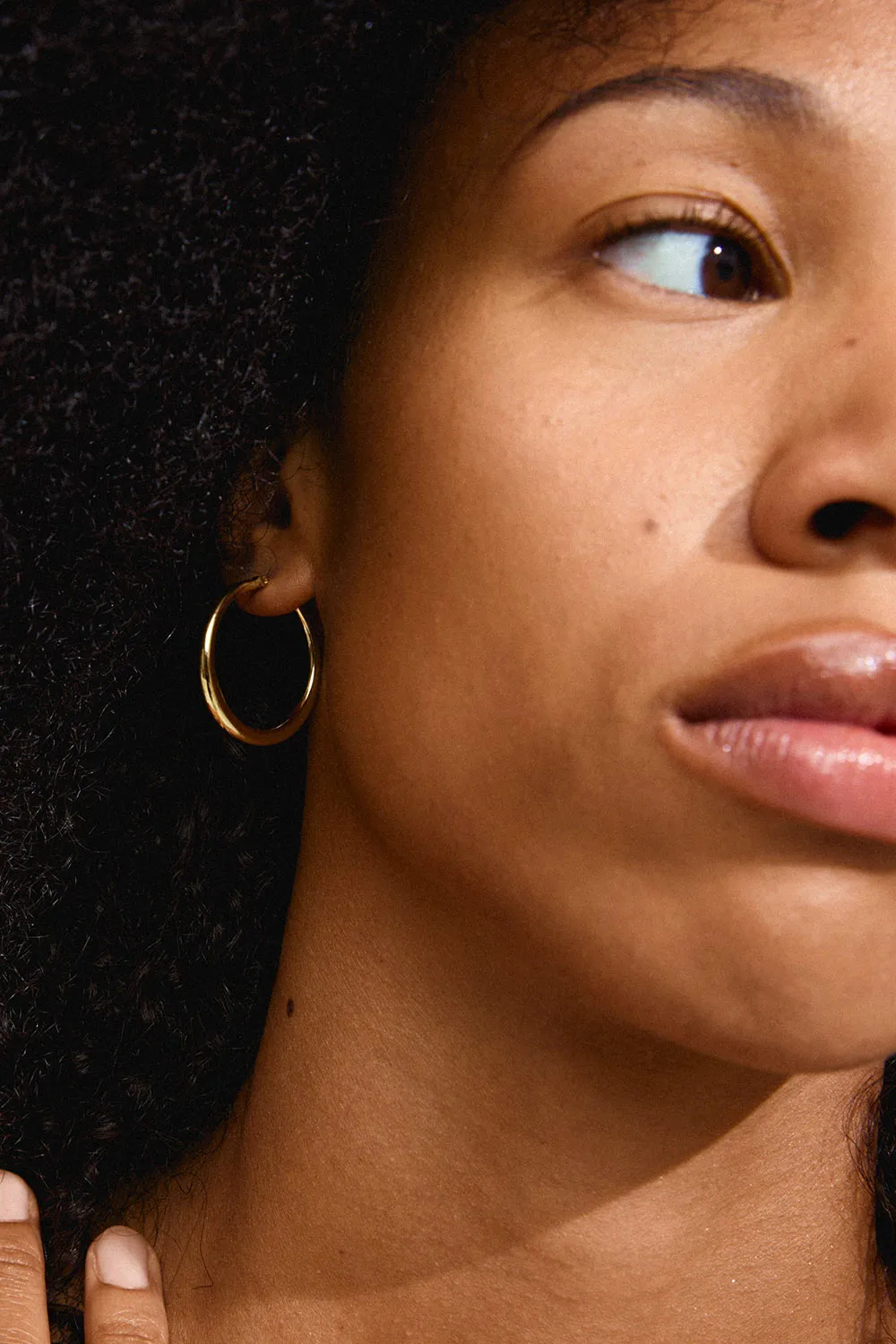 Jorun Gold | Gold-Plated Hoop Earrings