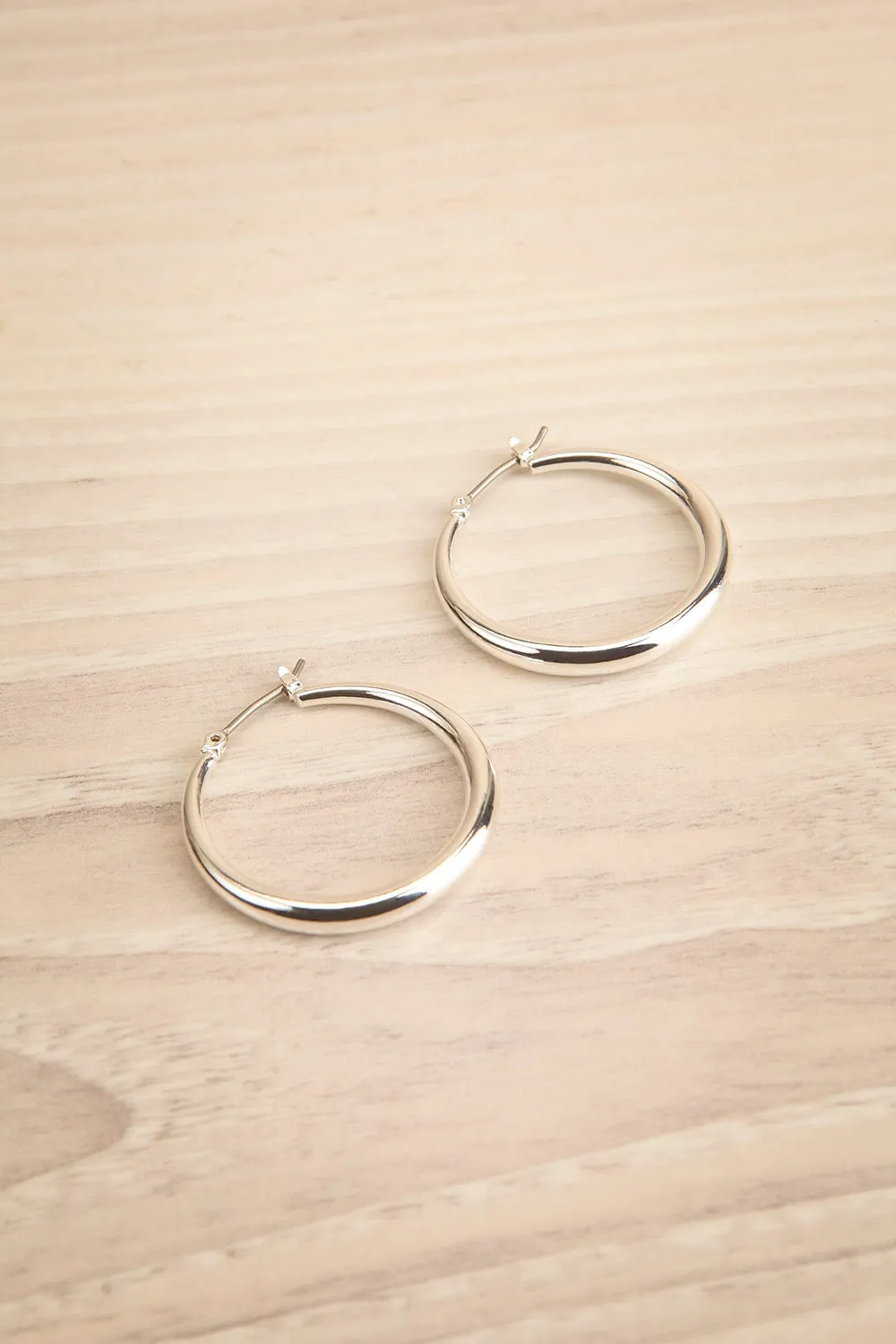 Jorun Silver | Silver-Plated Hoop Earrings