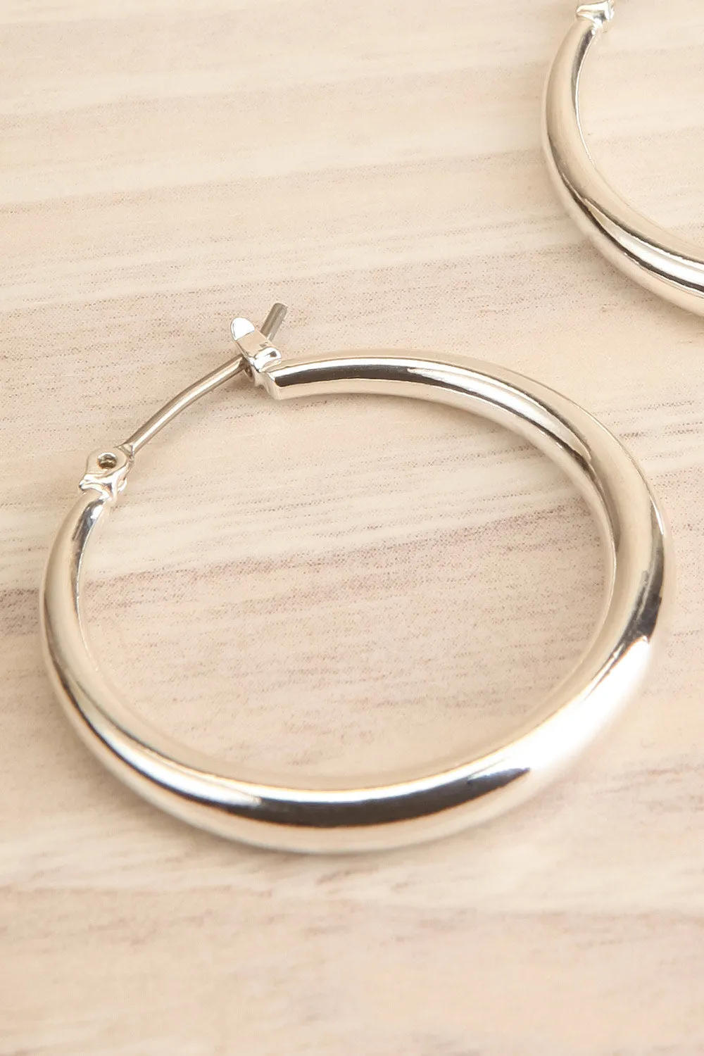 Jorun Silver | Silver-Plated Hoop Earrings