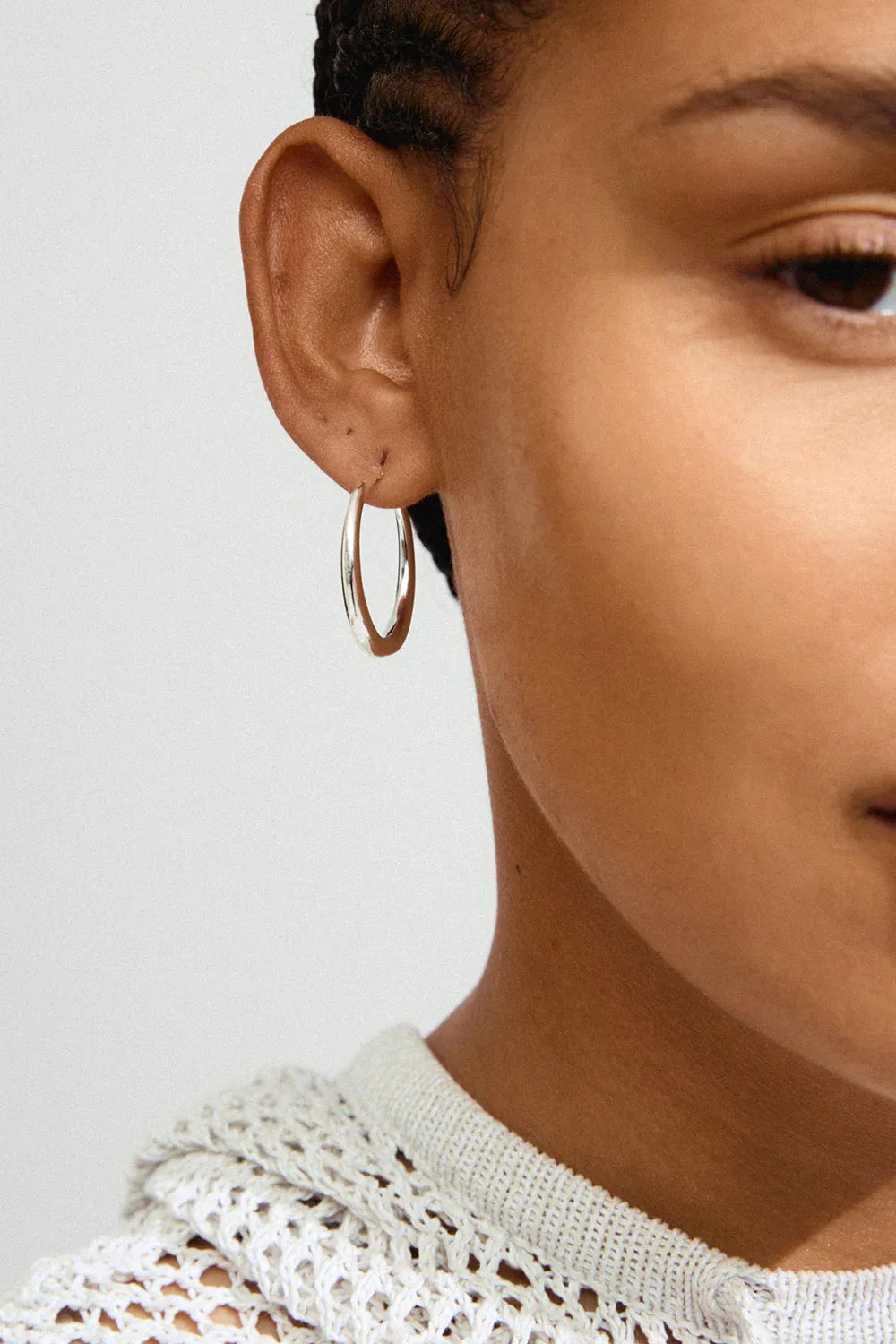 Jorun Silver | Silver-Plated Hoop Earrings