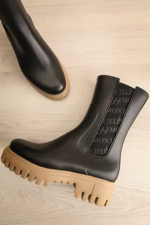 Kathie | Platform Rain Boots