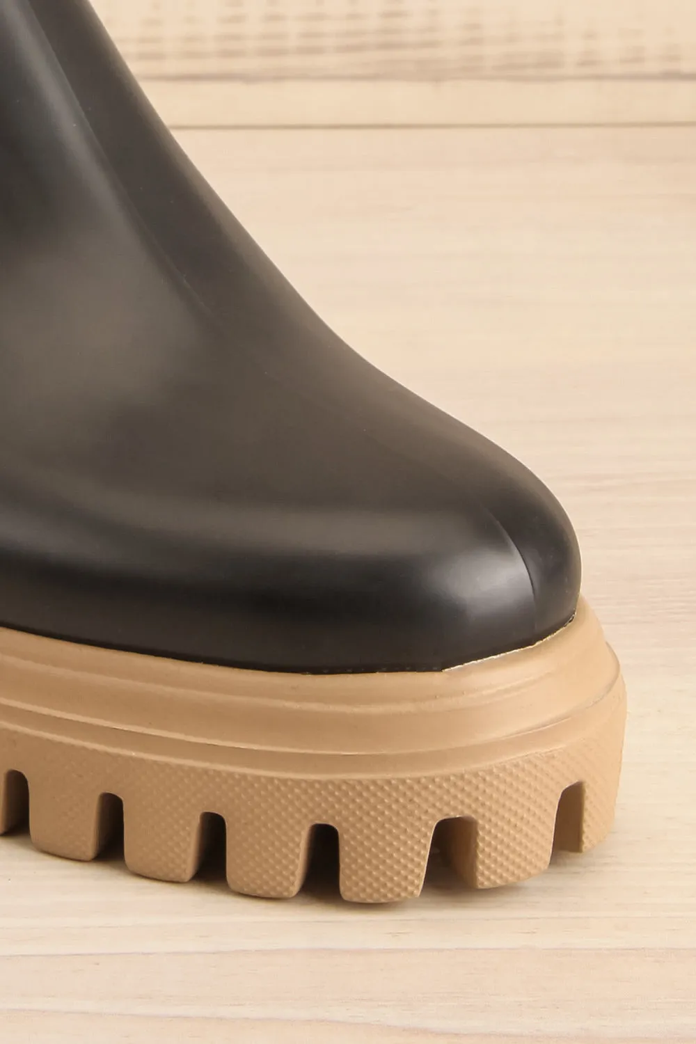 Kathie | Platform Rain Boots