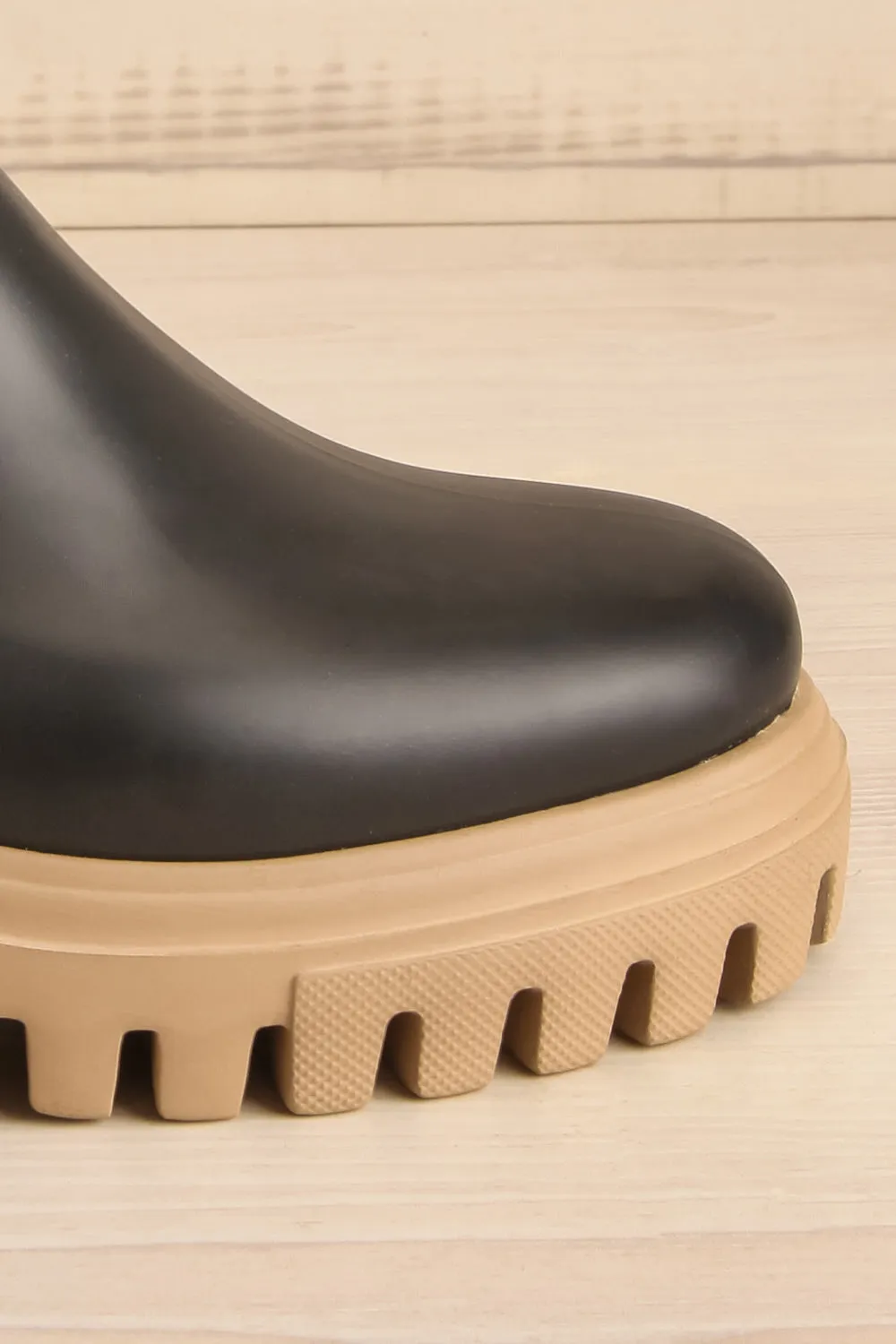 Kathie | Platform Rain Boots