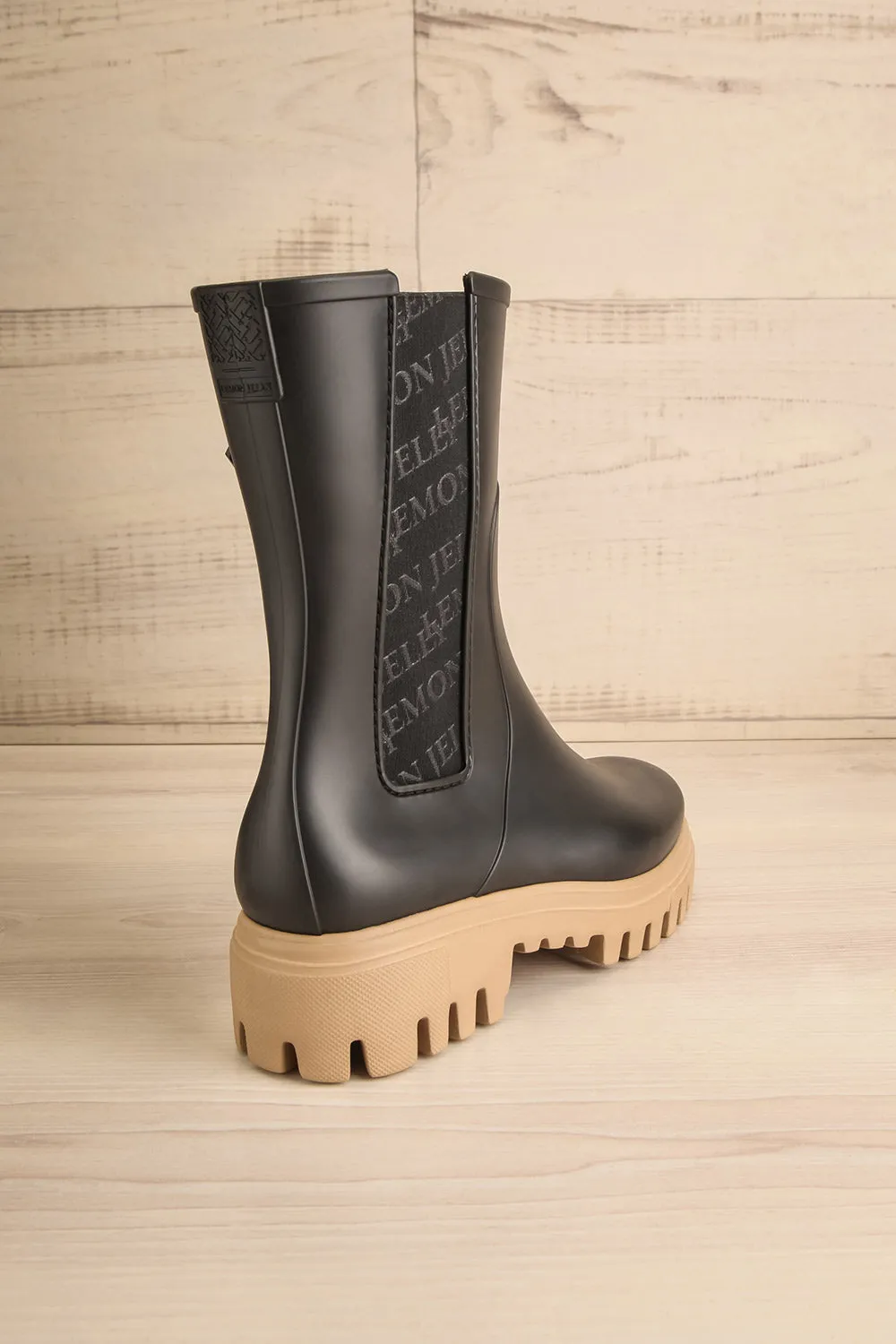 Kathie | Platform Rain Boots