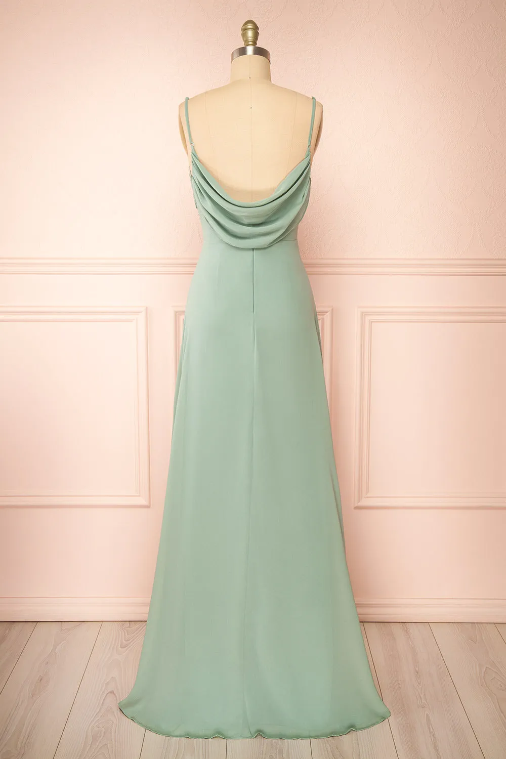 Kieran Sage | A-Line Maxi Dress w/ Lace