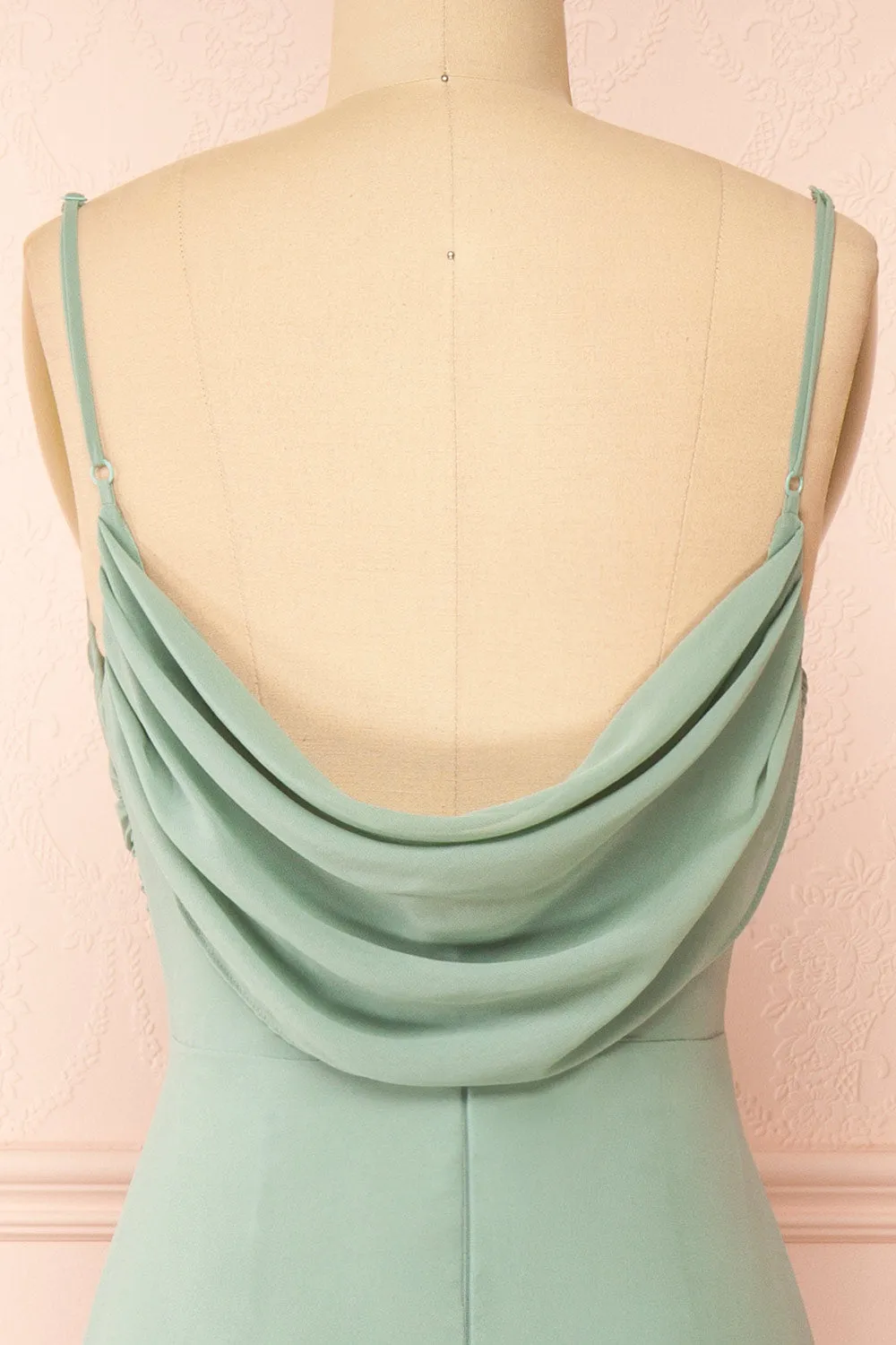 Kieran Sage | A-Line Maxi Dress w/ Lace