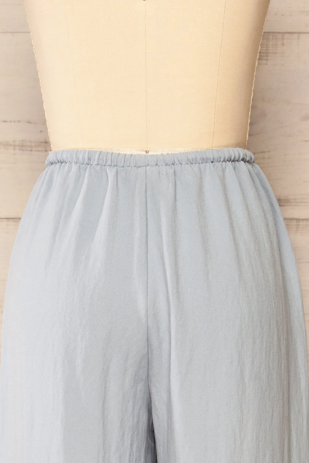 Koya Blue | Lined High-Waisted Pants