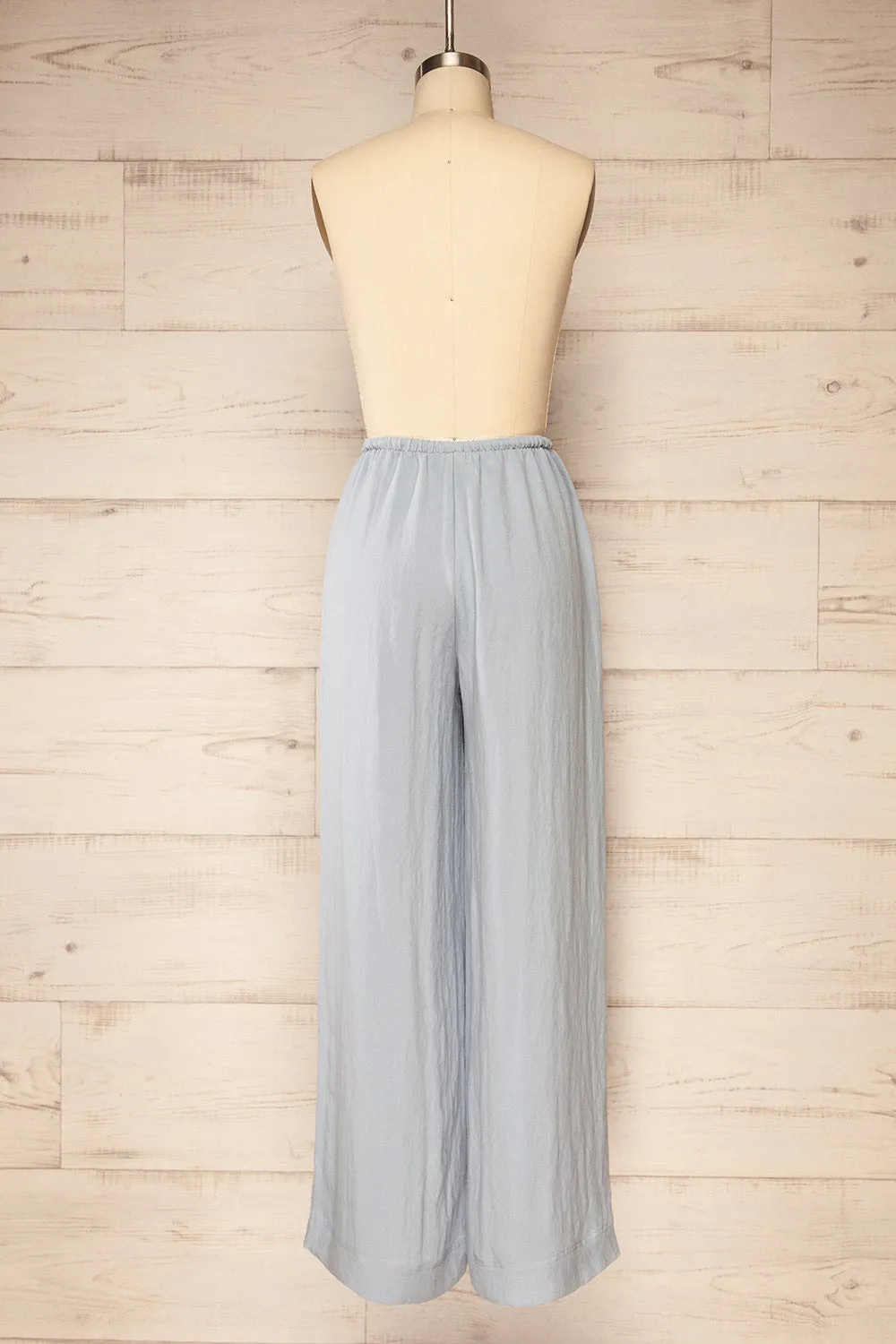 Koya Blue | Lined High-Waisted Pants