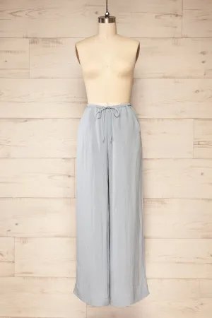 Koya Blue | Lined High-Waisted Pants