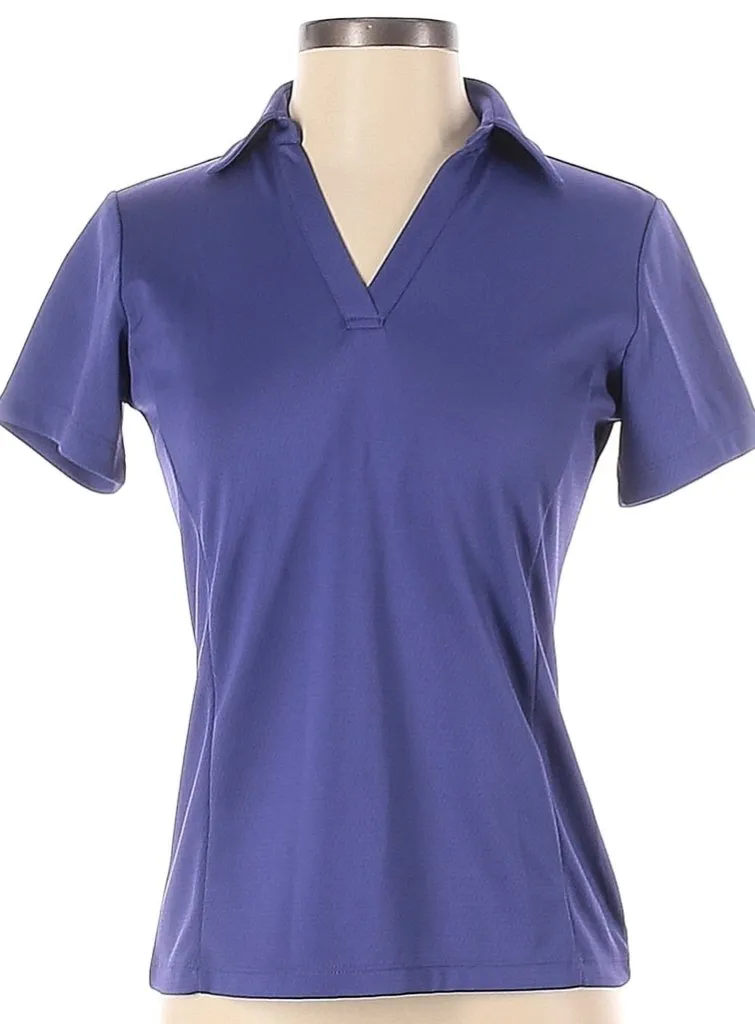 Lady Hagen Dark Purple Golf Polo Size XS