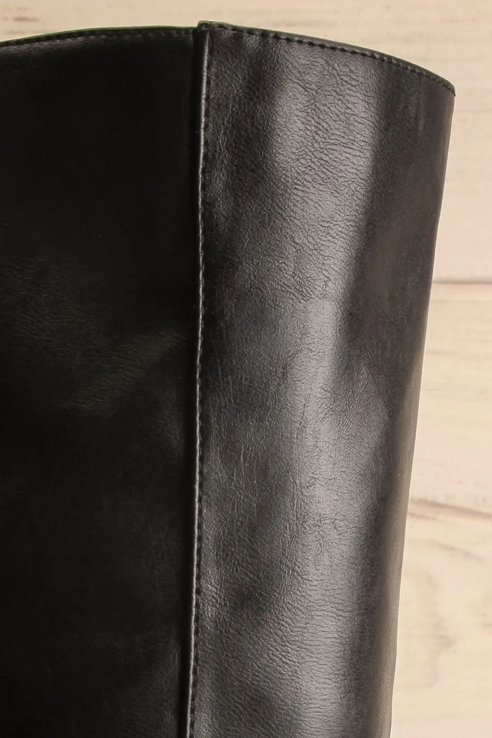 Lancaster | Black Knee-High Heeled Boots