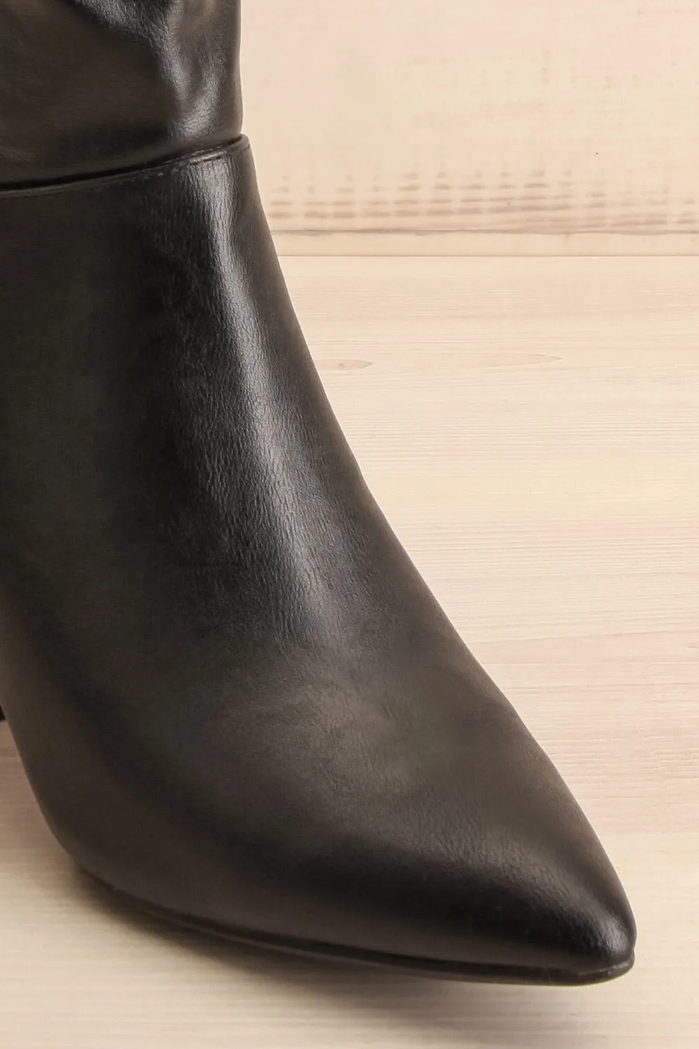 Lancaster | Black Knee-High Heeled Boots