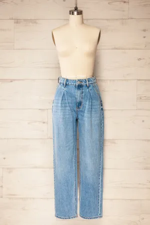 Landruk | High-Waisted Straight Leg Jeans