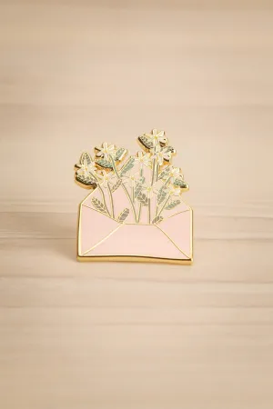 Letter Full of Flowers | Pin