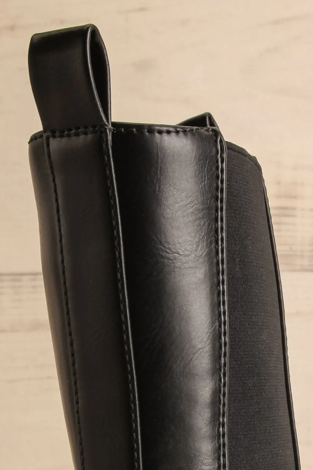Lommel | Black Rain Boots