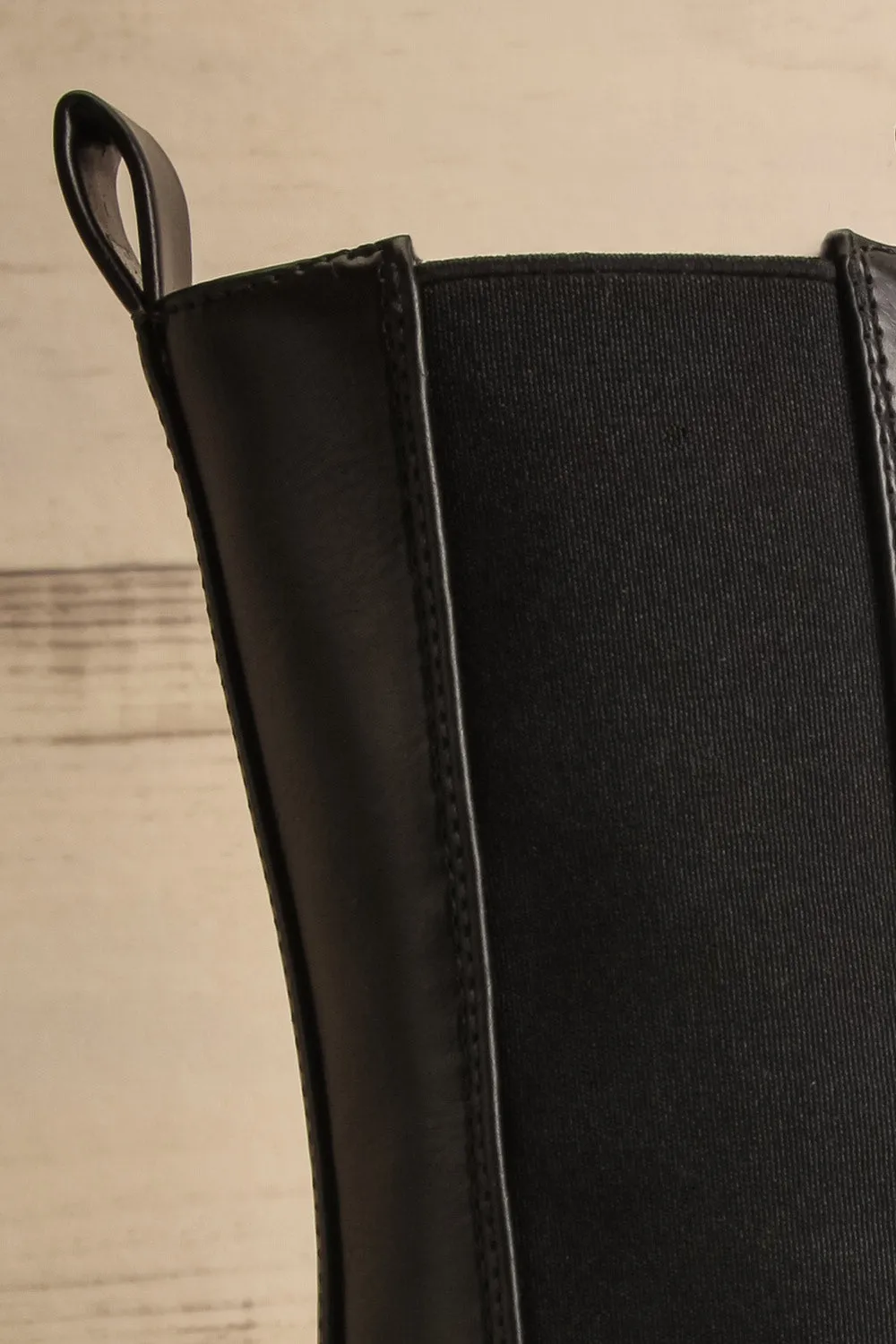 Lommel | Black Rain Boots