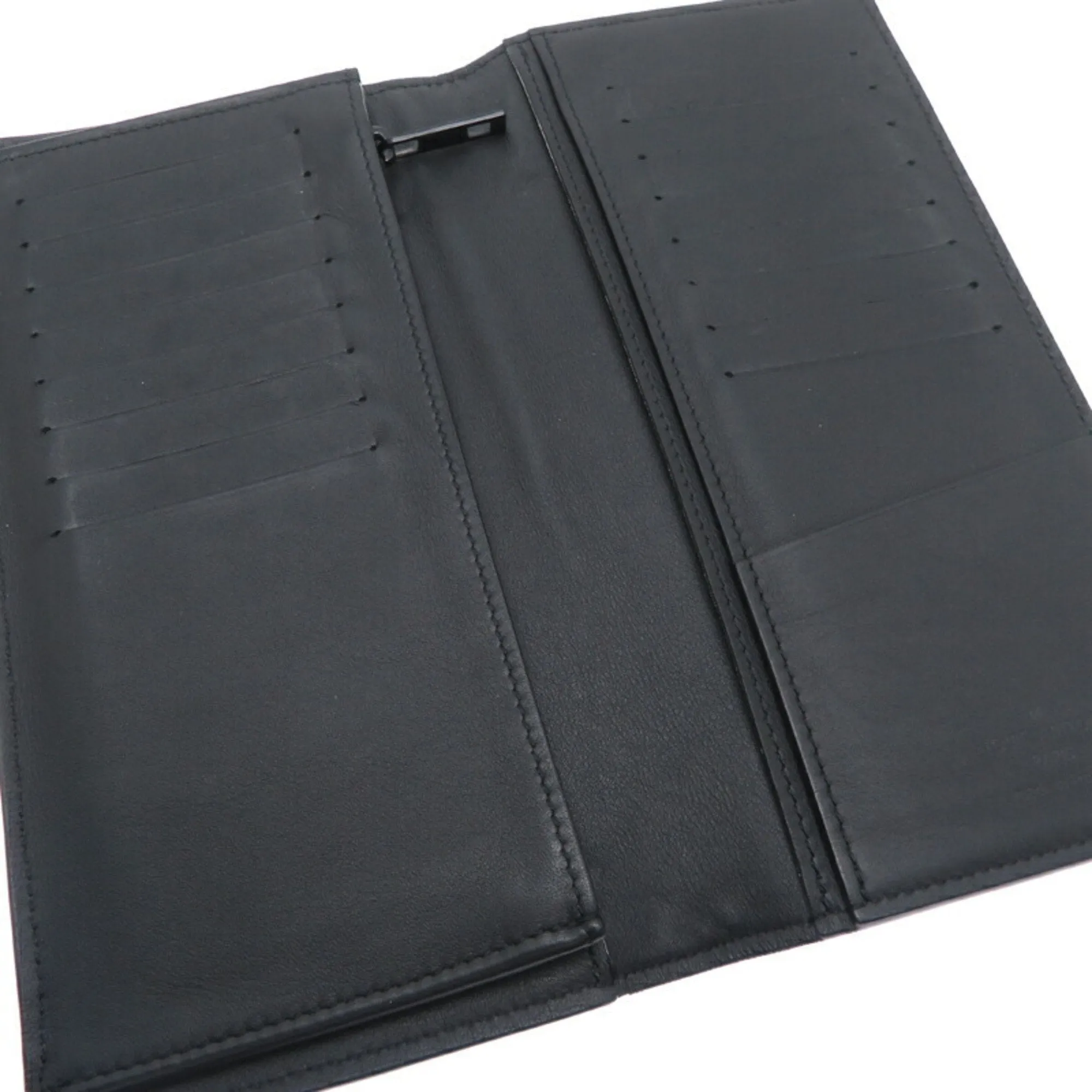 Louis Vuitton Leather Long Wallet (Bi-Fold) (Pre-Owned)