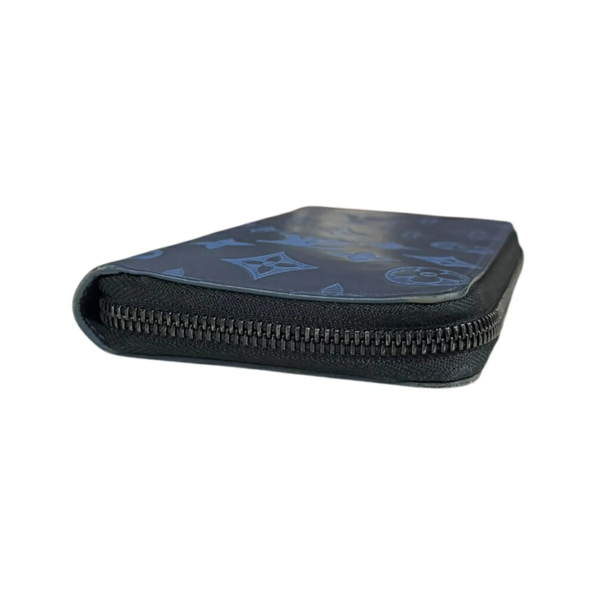Louis Vuitton Monogram Shadow Leather Long Wallet (Bi-Fold) (Pre-Owned)