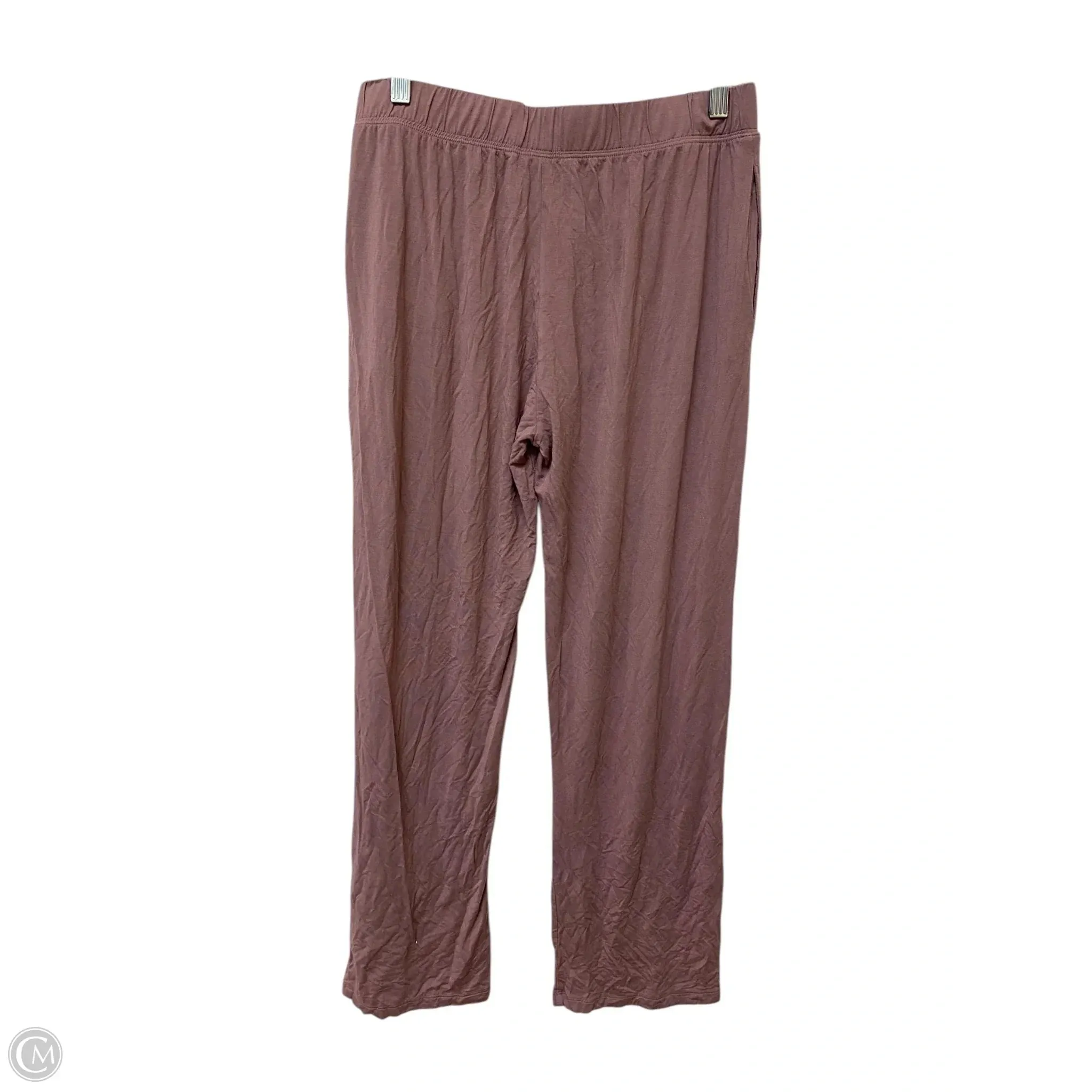 Lounge Set Pants By Clothes Mentor In Mauve, Size: M