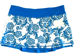 Lululemon Blue & White Print Skort Size 8 MSP$78