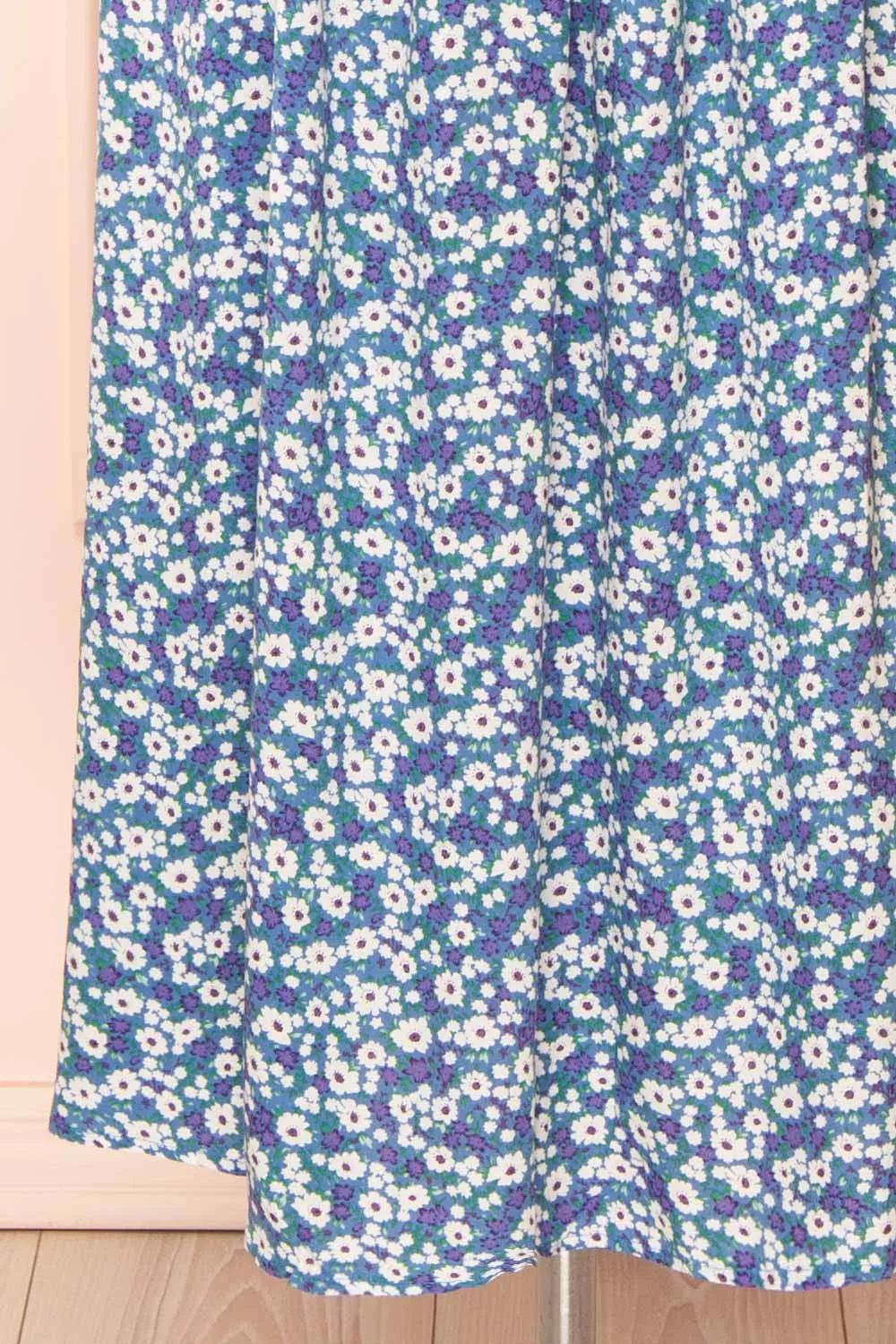 Luny | Long Floral Skirt w/ Pockets