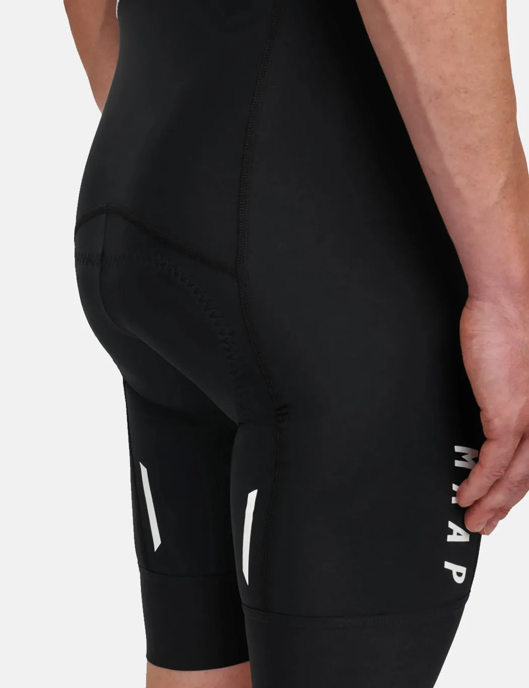 MAAP Team Bib Evo - Black/White