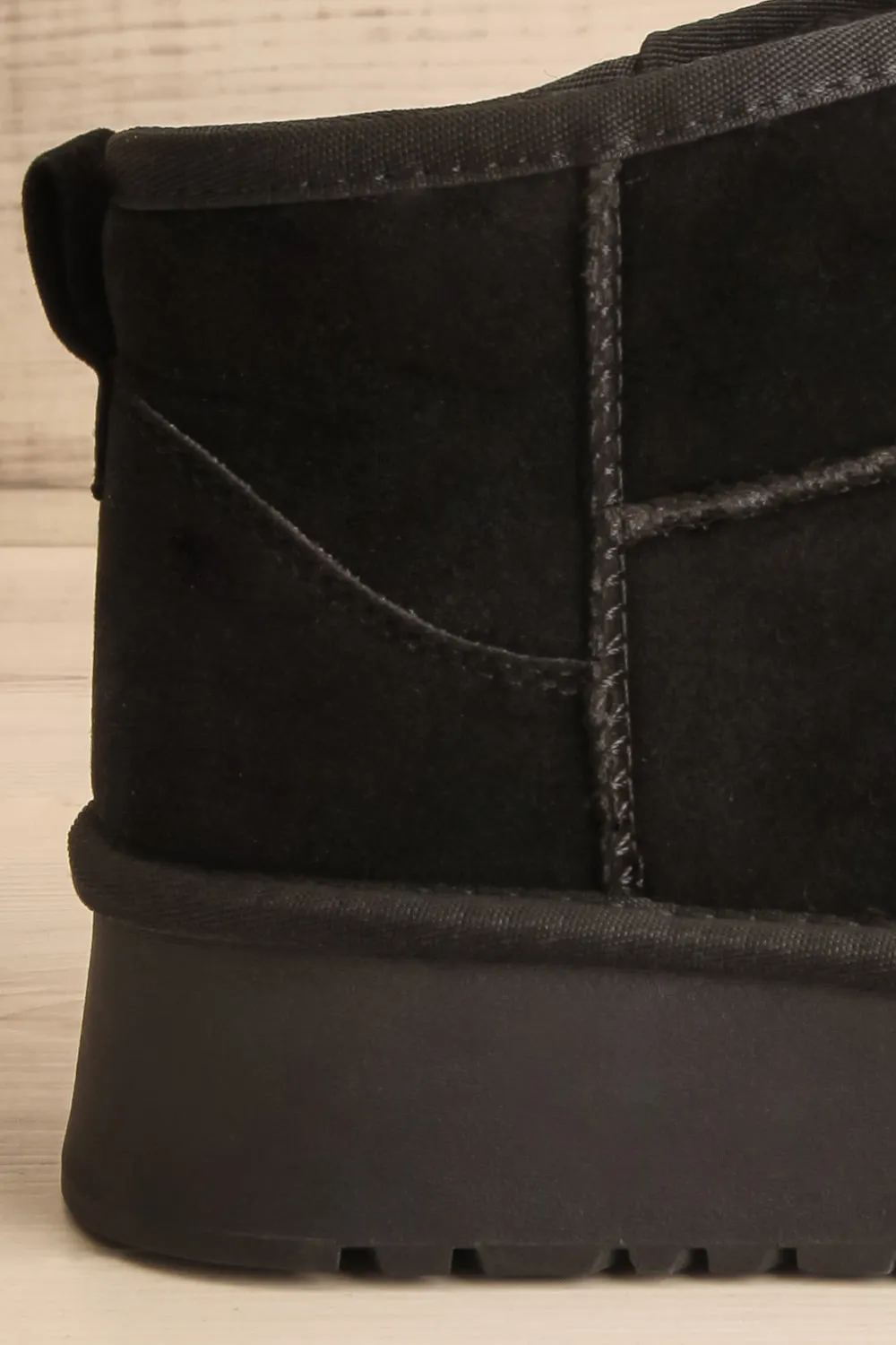 Marrgo Black | Platform Ankle Boots