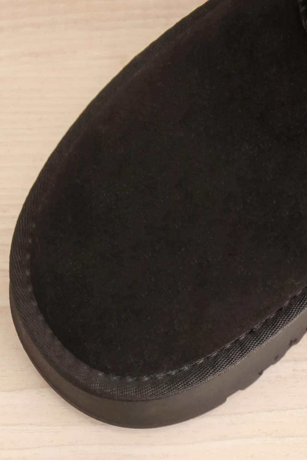 Marrgo Black | Platform Ankle Boots