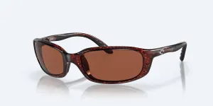 Men's Brine Sunglasses In Tortoise/copper Polarized Polycarbonate