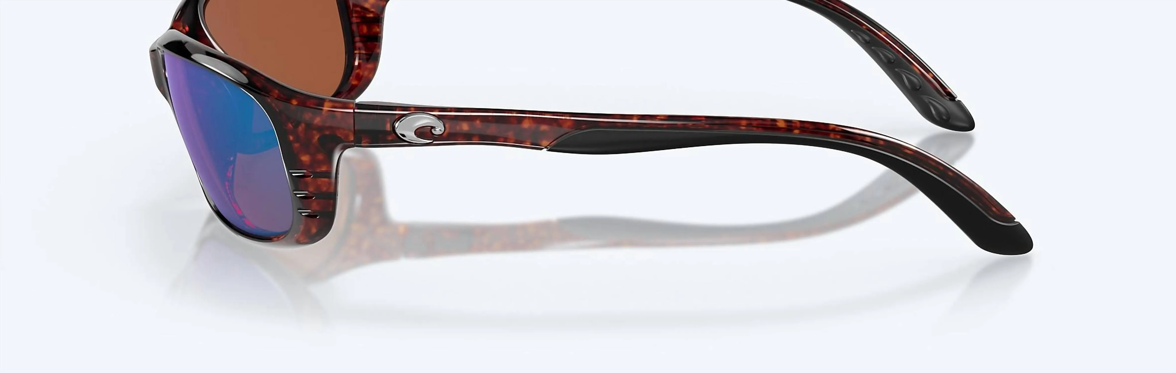 Men's Brine Sunglasses In Tortoise/green Mirror Polarized Polycarbonate