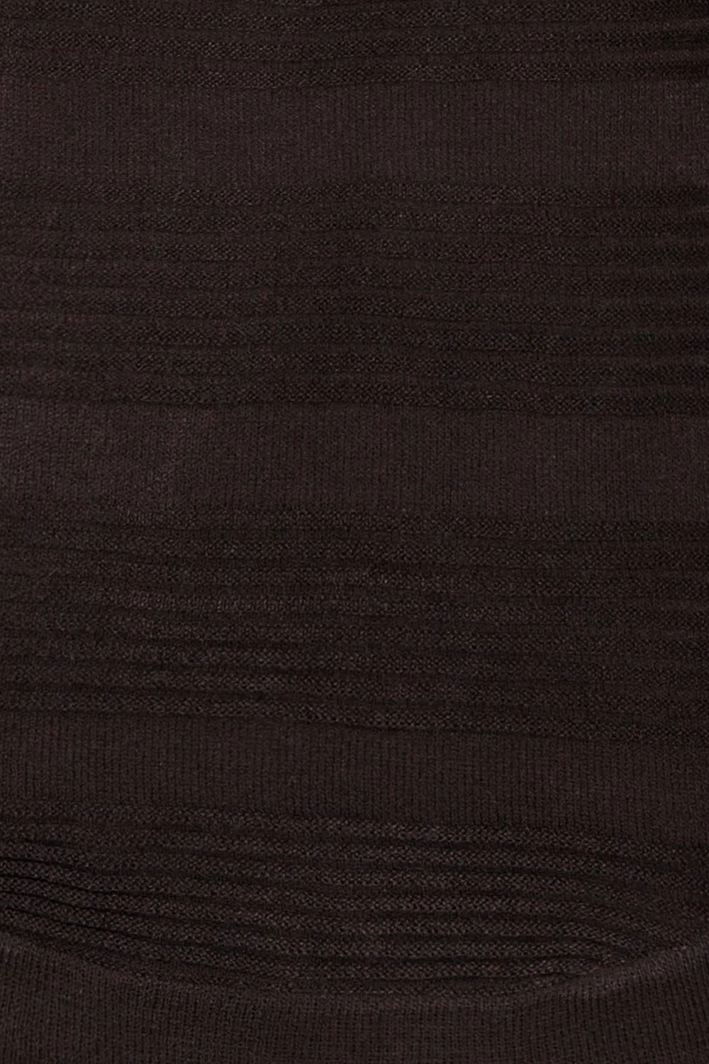 Mirando Black | Thin Knit Striped Sweater