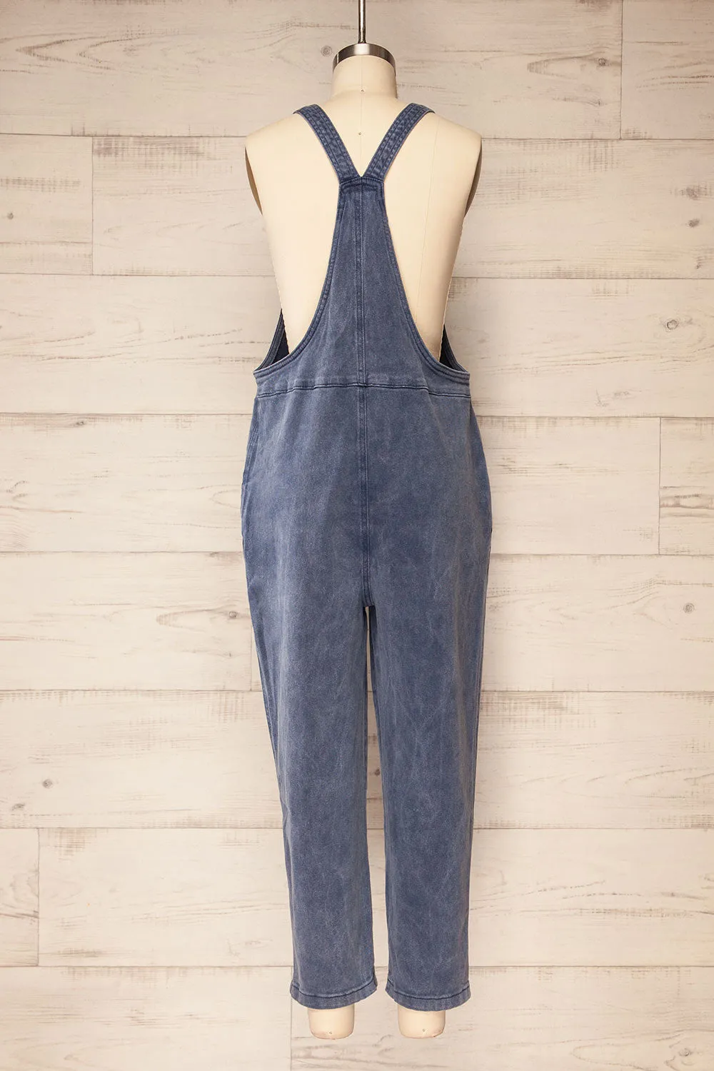 Missenden Blue Grey | Denim Overalls