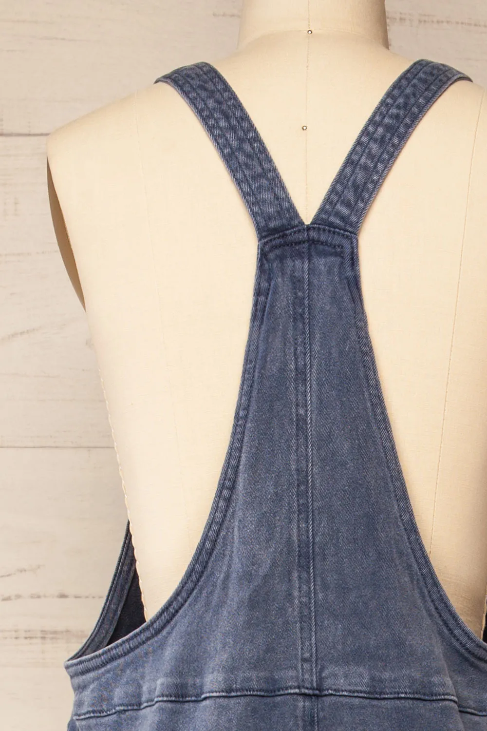 Missenden Blue Grey | Denim Overalls
