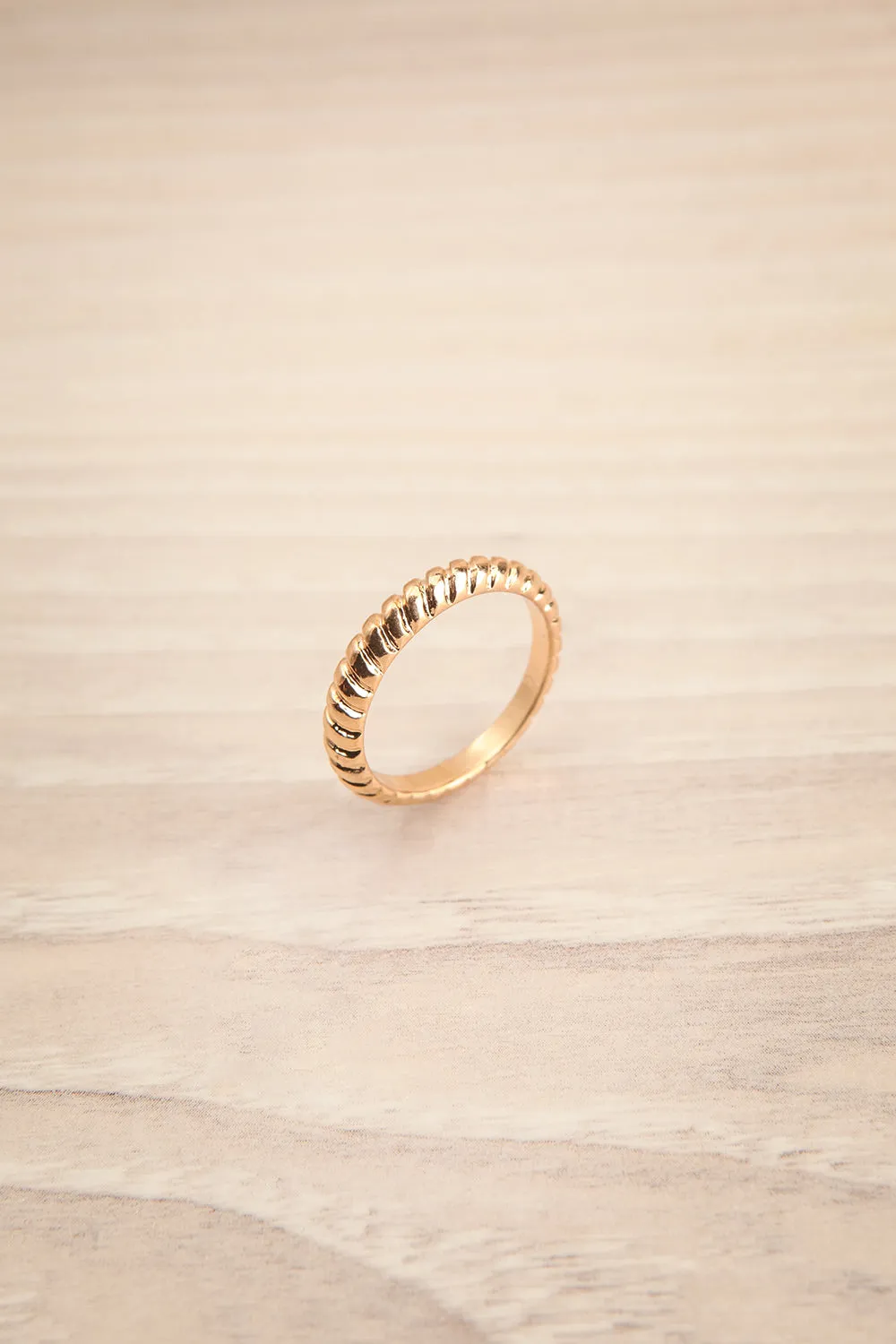 Mosgiel Gold | Set of 7 Stackable Minimalist Rings
